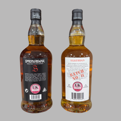 Springbank 12yr & Kilkerran Heavily Peated Batch 11 Duo