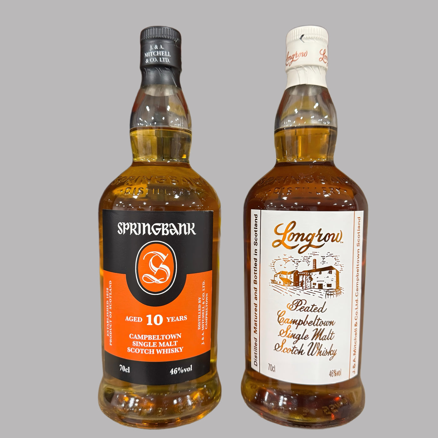 Springbank 10yr & Longrow Peated Duo