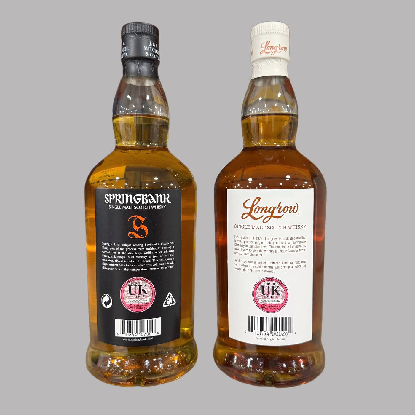 Springbank 10yr & Longrow Peated Duo