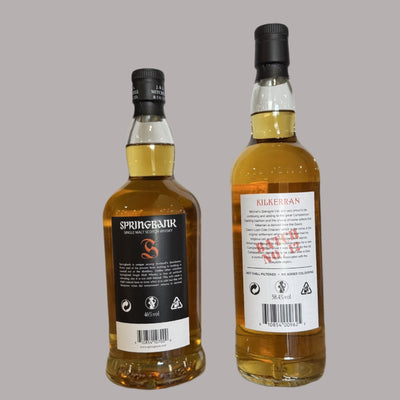 Springbank 10yr & Kilkerran Heavily Peated Batch 12 Duo