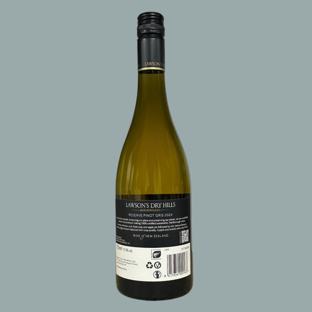 Lawson's Dry Hills Pinot Gris Reserve | Vino Direct - Simple