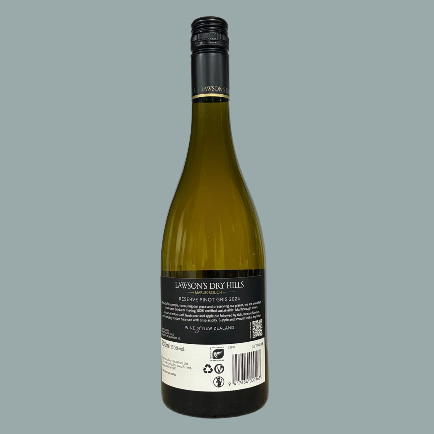 Lawson's Dry Hills Pinot Gris Reserve
