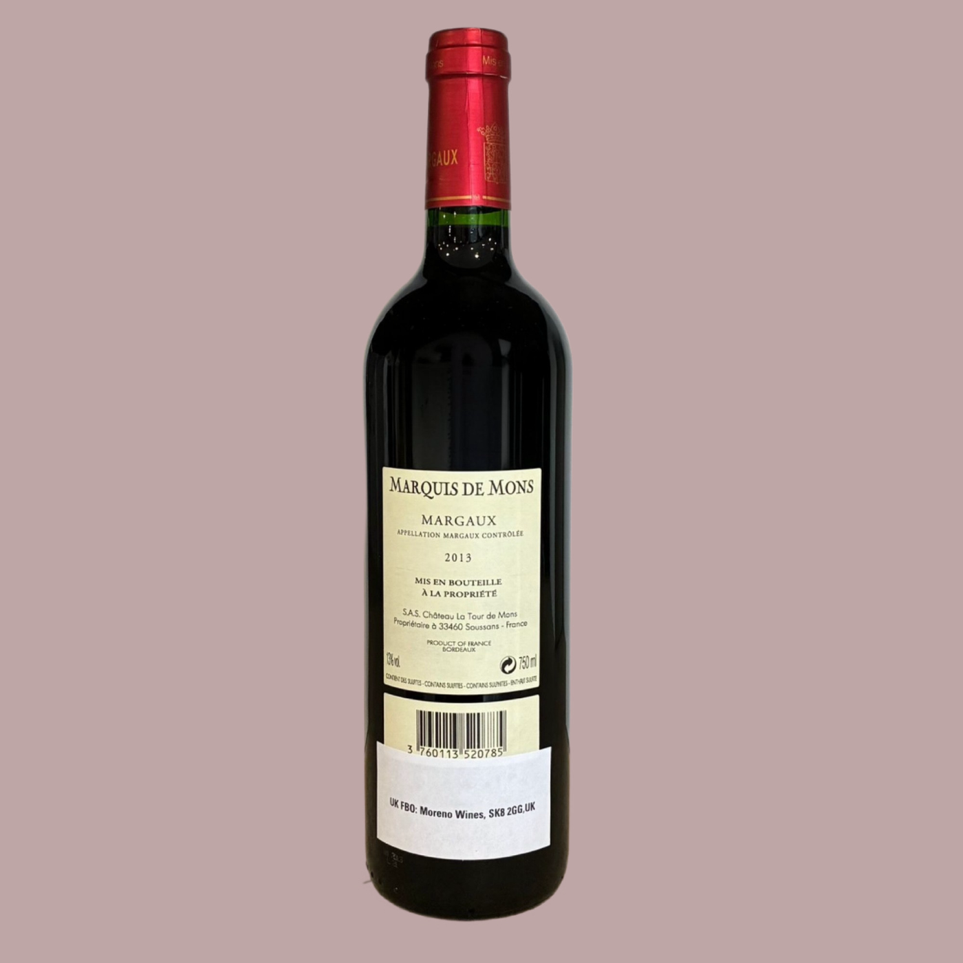 Marquis de Mons Margaux 2013