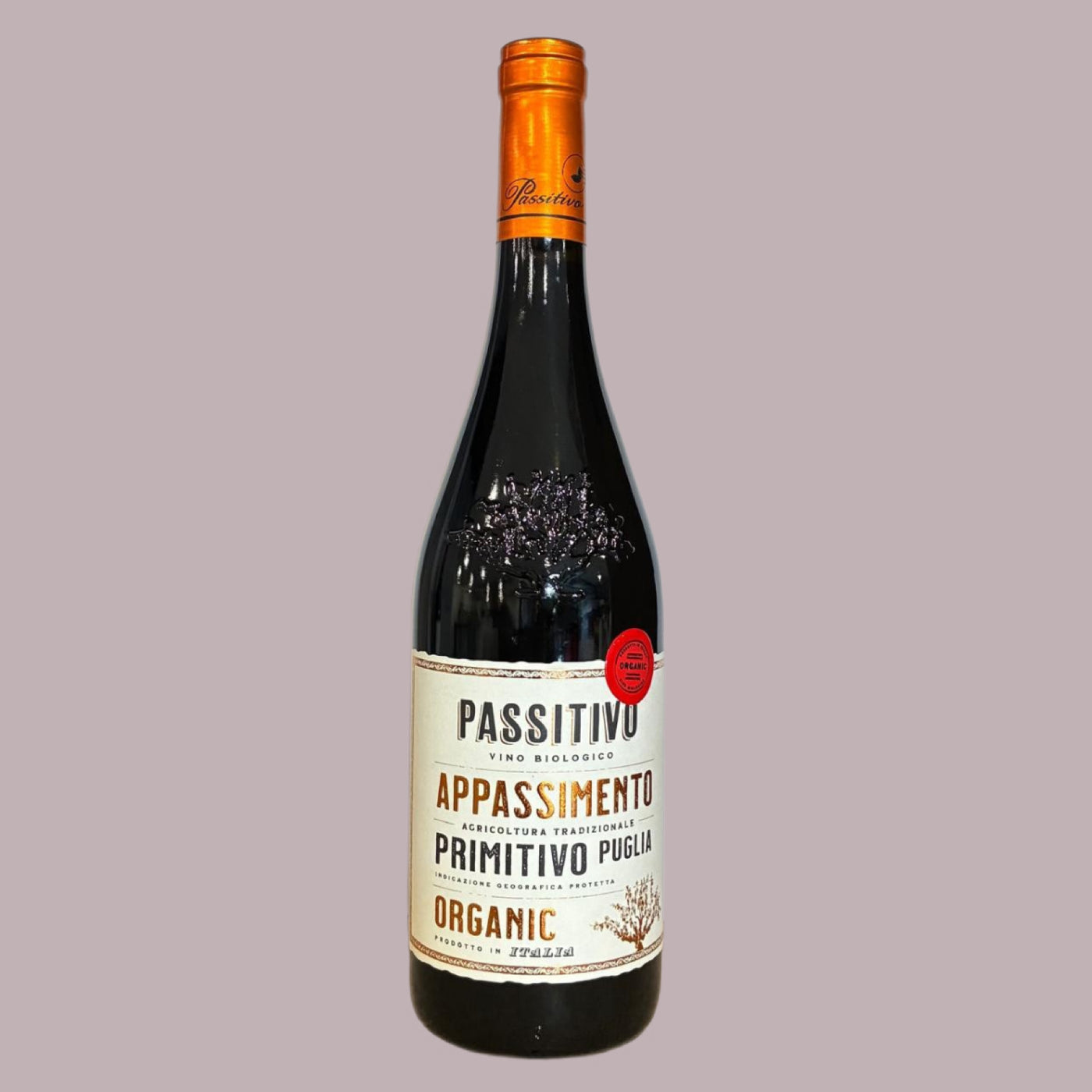 Passitivo Primitivo Organic Appassimento Puglia IGP