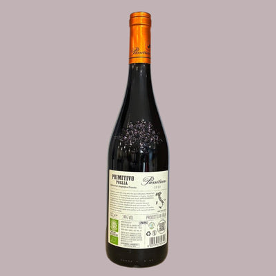 Passitivo Primitivo Organic Appassimento Puglia IGP