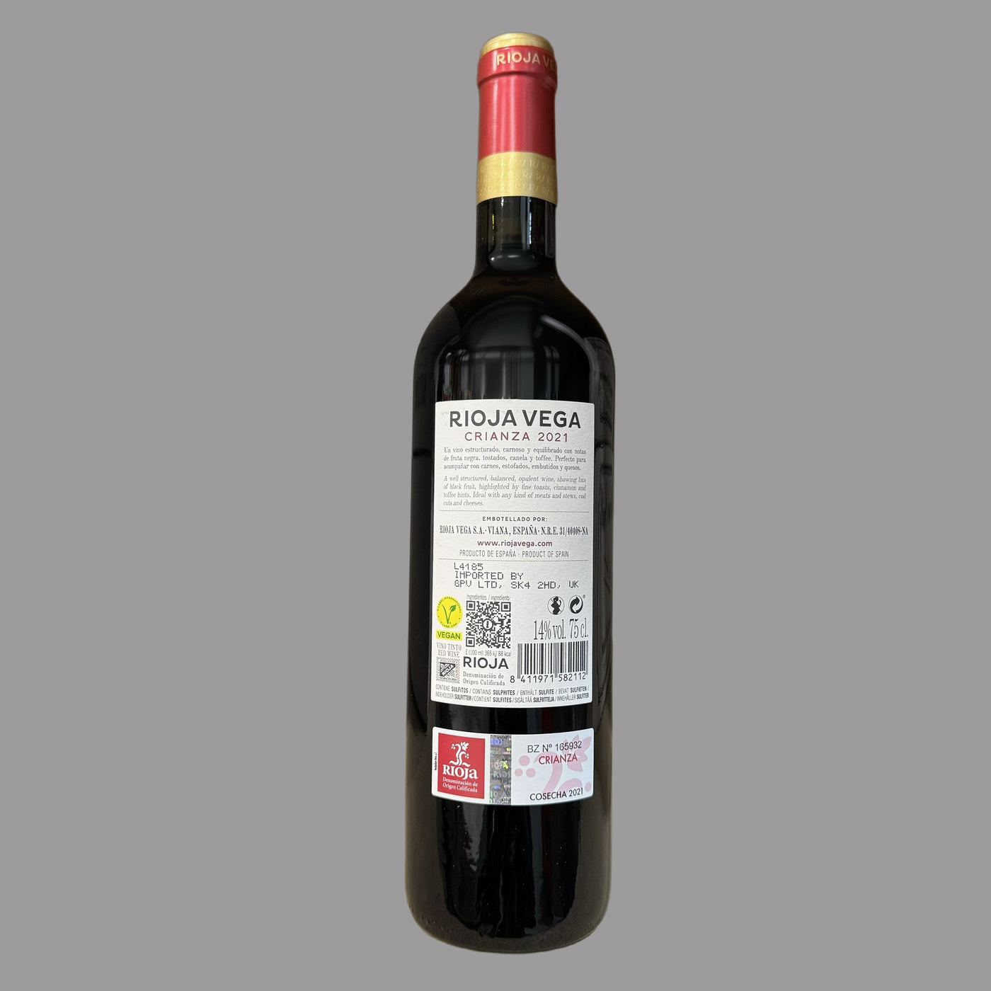 Rioja Vega Crianza