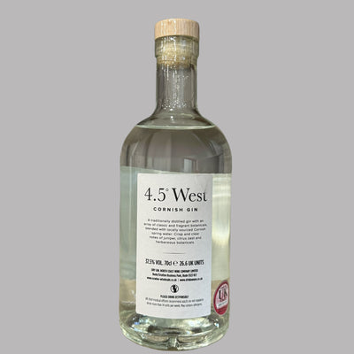 4.5* West Gin Cornish Dry