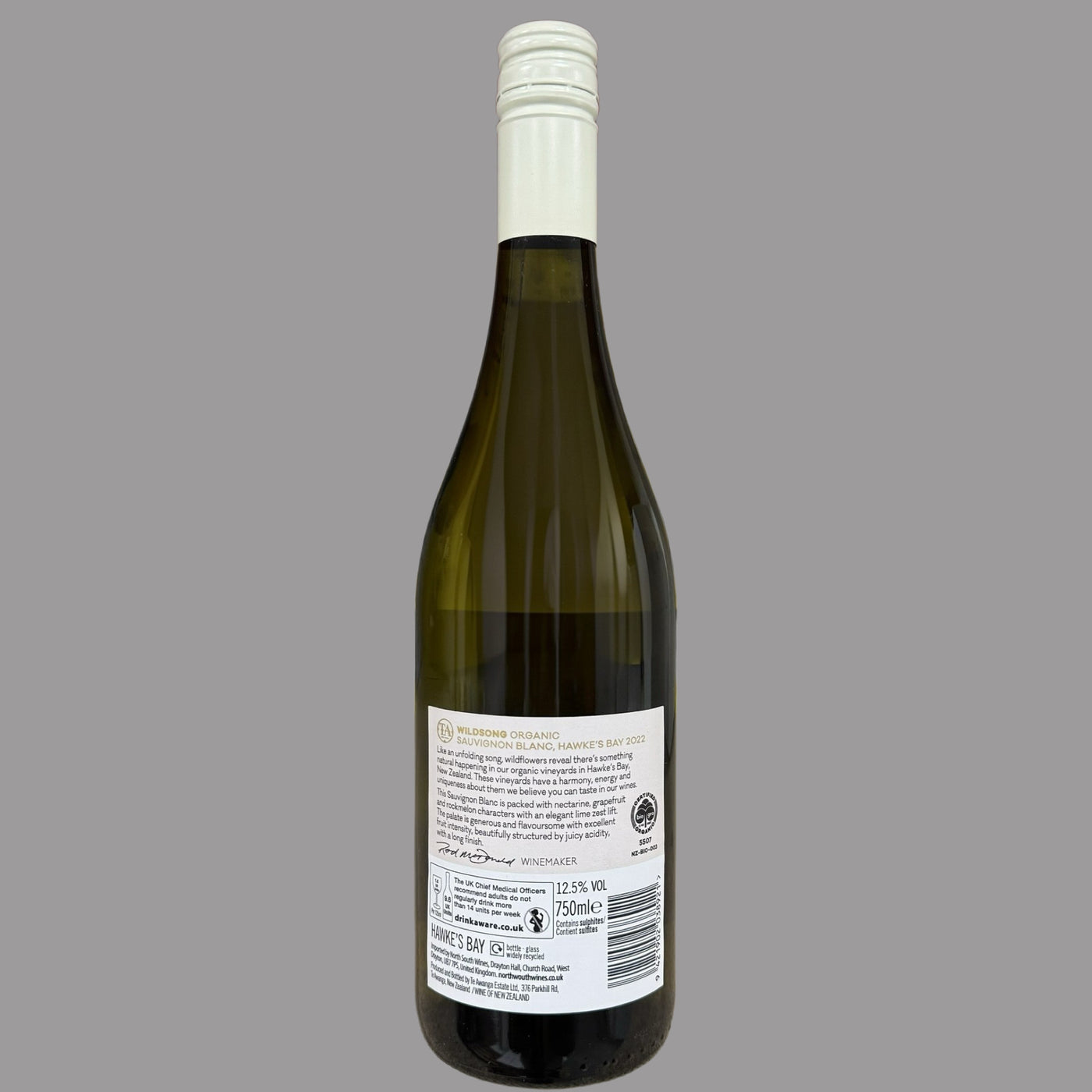 Wildsong Organic Sauvignon Blanc